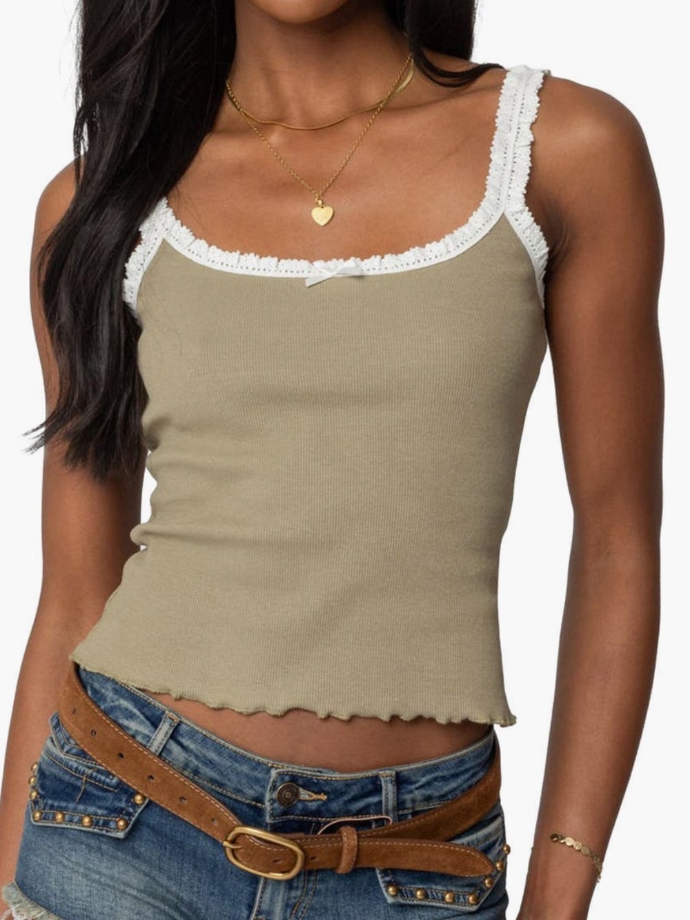 EDIKTED Teagan Rib Camisole